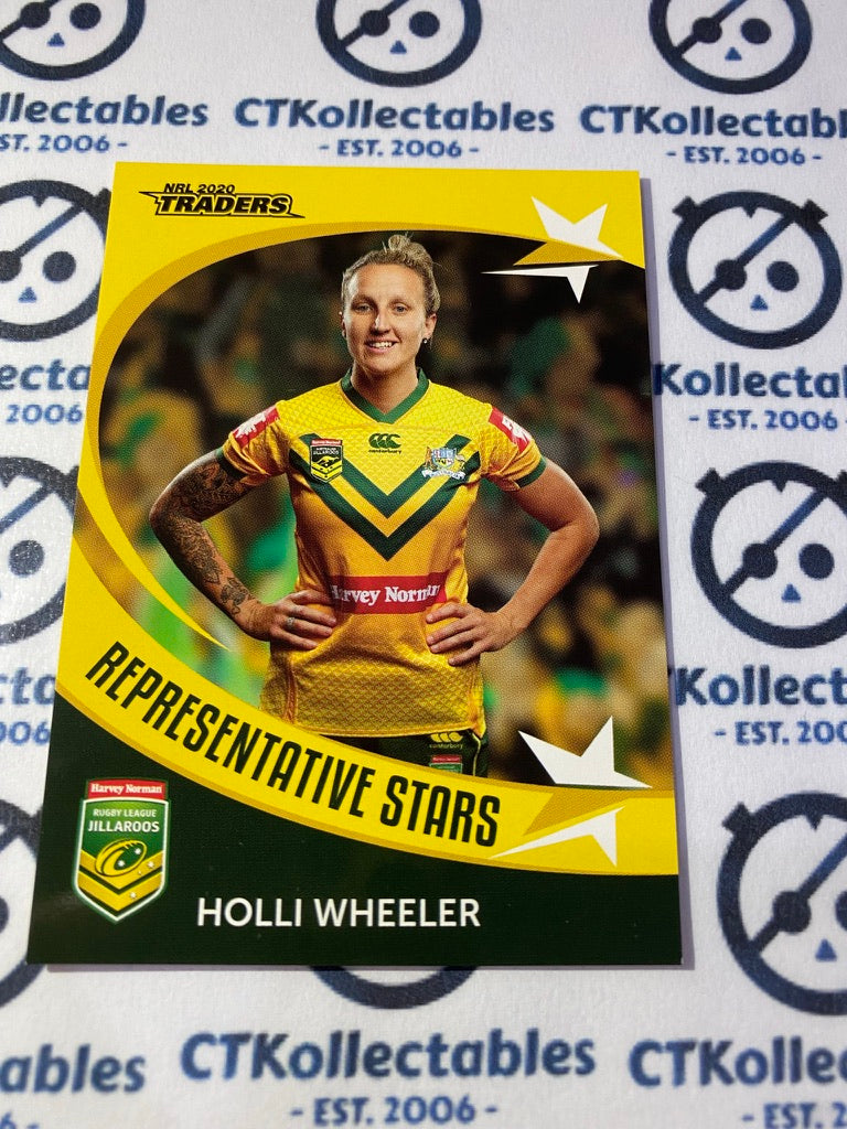 2020 NRL Traders Representative Stars Holli Wheeler Rs18/54