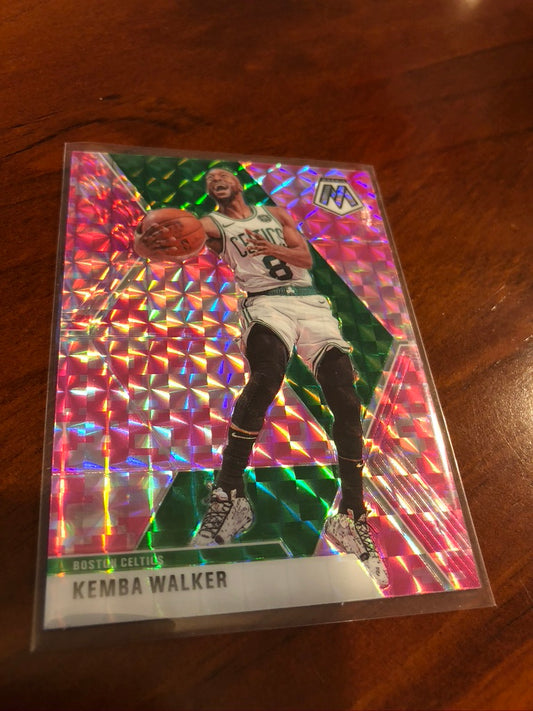 Kemba Walker Pink Mosaic Prizm #99 2019-20 NBA Mosaic