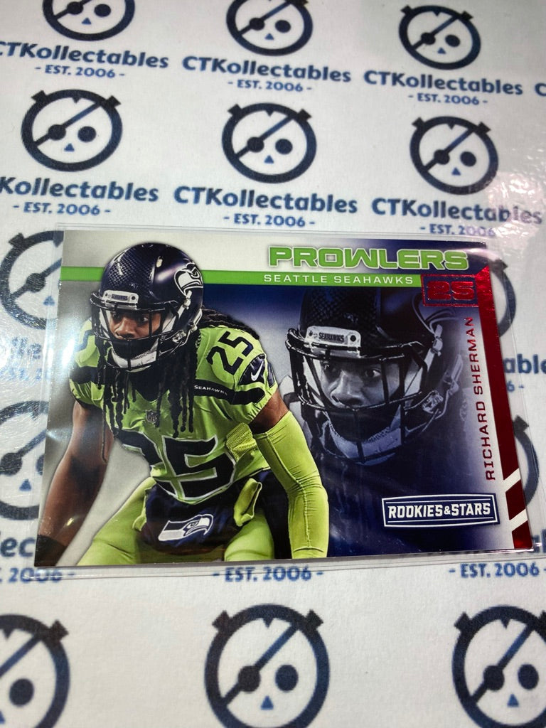 2017 NFL Panini Rookies & Stars Richard Sherman Prowlers #4 Seahawks