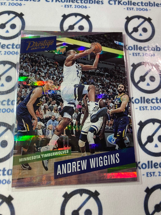 2017-18 Panini NBA Prestige Andrew Wiggins HORIZON  #132 Timberwolves