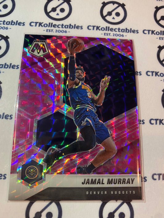 2020-21 NBA Mosaic Pink Prizm Jamal Murray #86 Nuggets