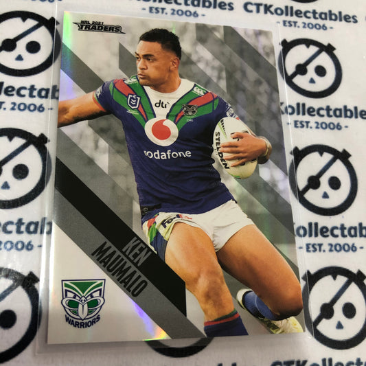 2021 NRL Traders Pearl Special Parallel PS0147 Ken Maumalo