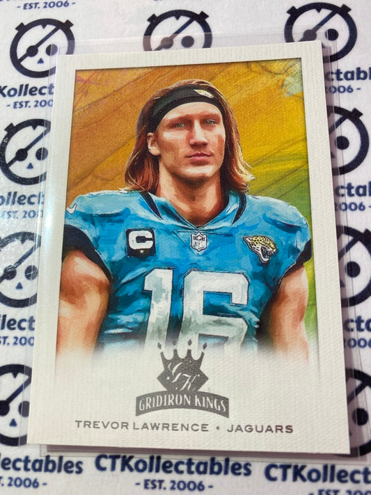 2021 NFL Chronicles Gridiron Kings Trevor Lawrence rookie Card #GK-1