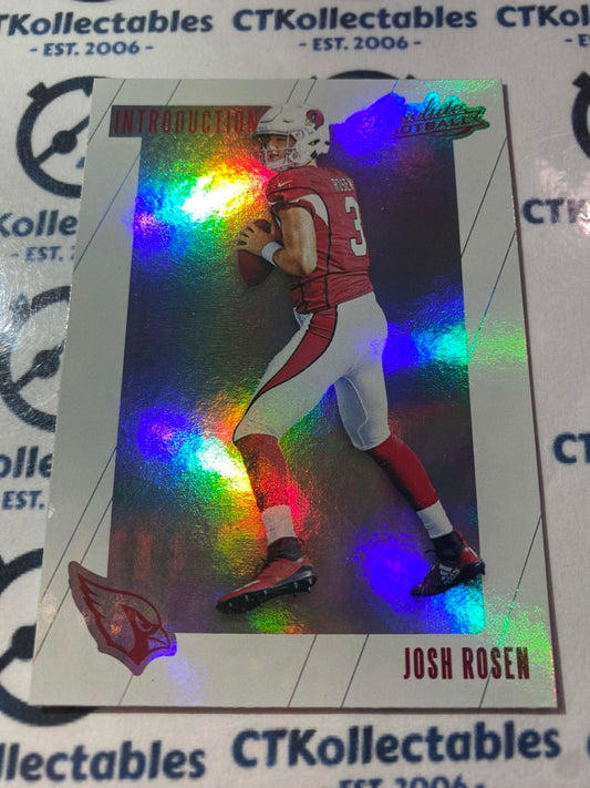 2018 NFL Panini Absolute Josh Rosen introductions #IN-JR Cardinals