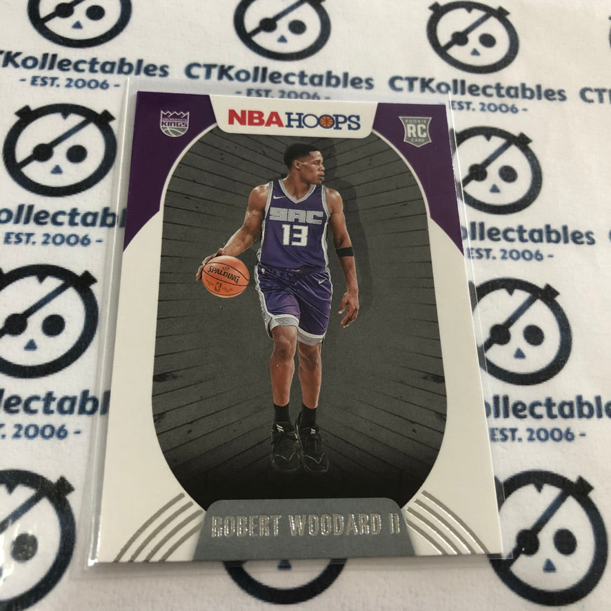 2020-21 NBA Hoops Robert Woodard II rookie card RC #231 Kings