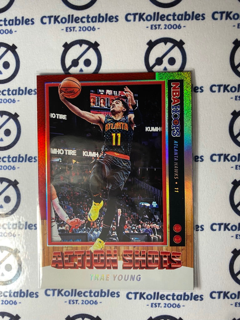 2019-20 PANINI HOOPS Trae Young Holo Action Shots #16