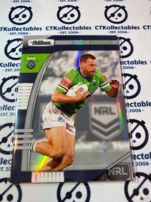 2022 TLA NRL Traders Silver Parallel - PS 018 Elliot Whitefield