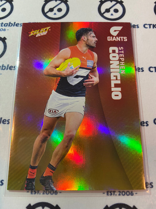 2022 AFL Footy Stars Sunset Parallel - Stephen Coniglio PS72