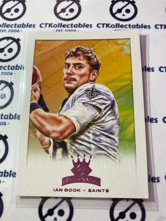 2021 NFL Chronicles Gridiron Kings Ian Book Pink Rookie Card #GK-9 Saints