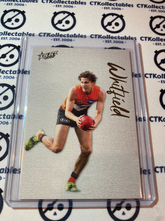 2022 AFL Footy Stars Blank Canvas - Lachie Whitfield BC88 #001/145 LOW #