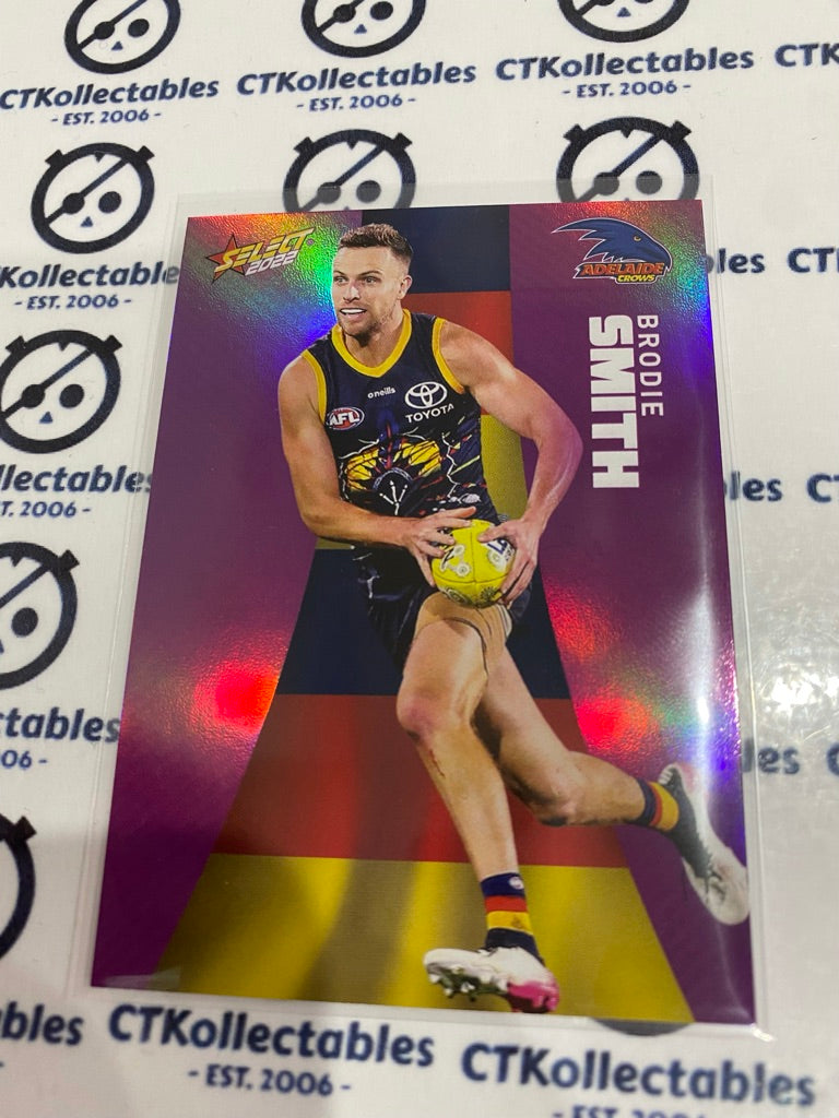 2022 AFL Footy Stars Purple Parallel - Brodie Smith PP10