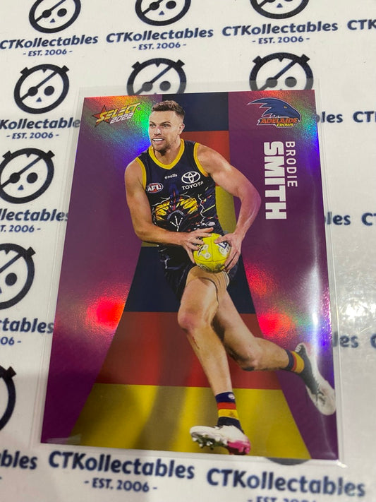 2022 AFL Footy Stars Purple Parallel - Brodie Smith PP10