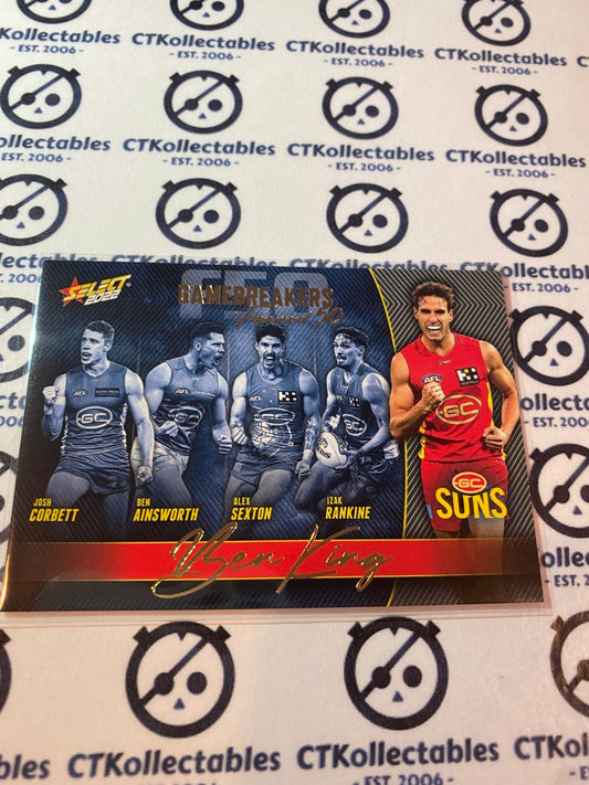 2022 AFL Footy Stars Gamebreakers Forward 50 - Ben King GB43