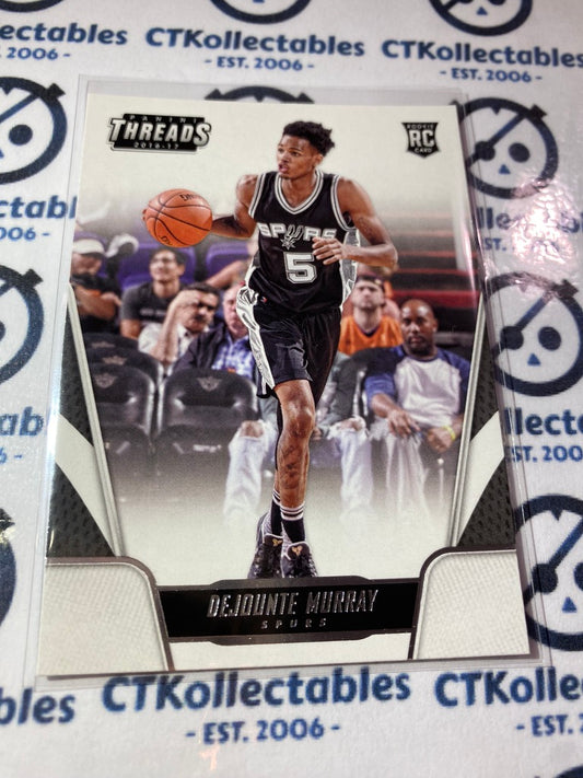 2016-17 Panini NBA Threads Dejounte Murray Rookie Card RC #194 Spurs