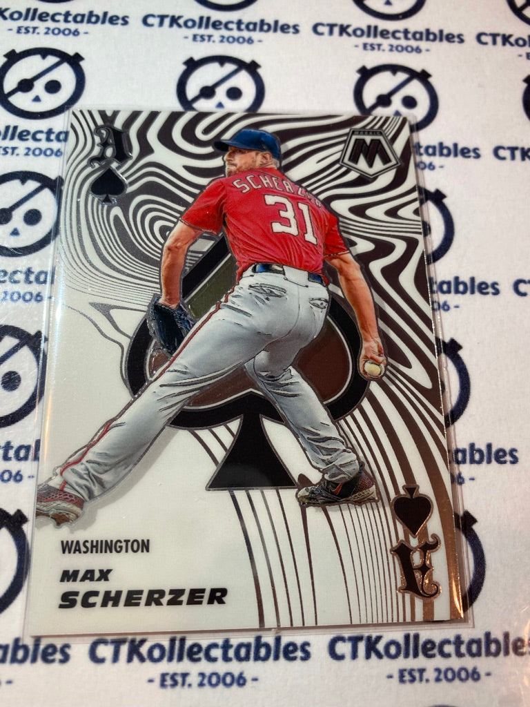 2021 Panini MLB Mosaic ACES Max Scherzer #ACE8 Washington