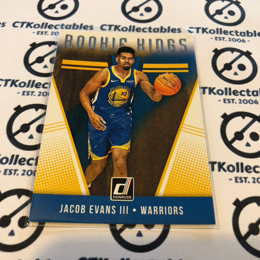Jacob Evans Rookie Kings #25 2018-19 PANINI Donruss