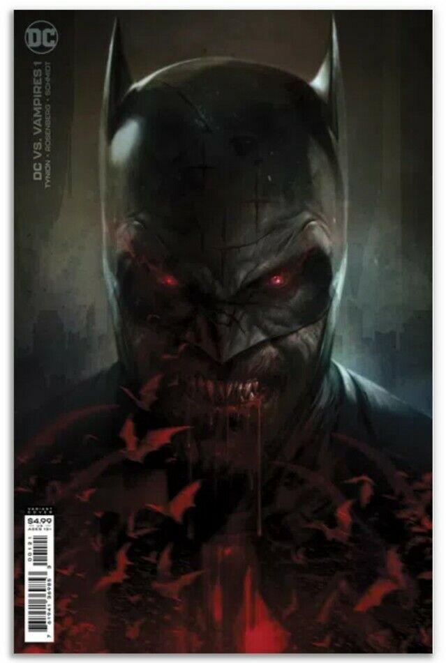 DC VS VAMPIRES  # 1 VARIANT FRANCESCO MATTINA  COVER  DC  COMIC BOOK 2021