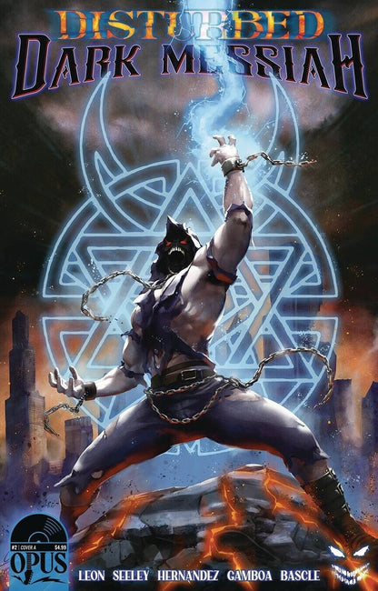 DISTURBED DARK MESSIAH # 2 VARIANT COVER OPUS COMIC BOOK  2022