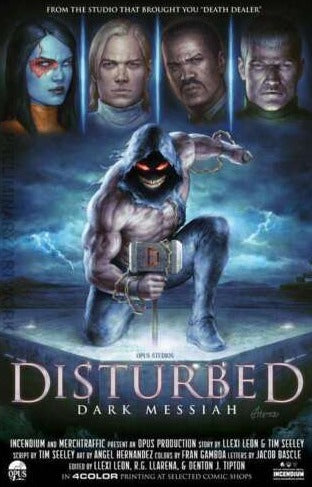 DISTURBED DARK MESSIAH # 3 VARIANT COVER OPUS COMIC BOOK  2022
