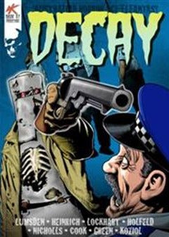 DARK OZ DECAY # 4  MAGAZINE SIZE HORROR COMIC BOOK MATURE READERS  2010