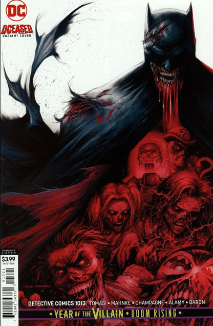 DETECTIVE COMICS # 1013 DCEASED VARIANT COVER  NM DC BATMAN 2019