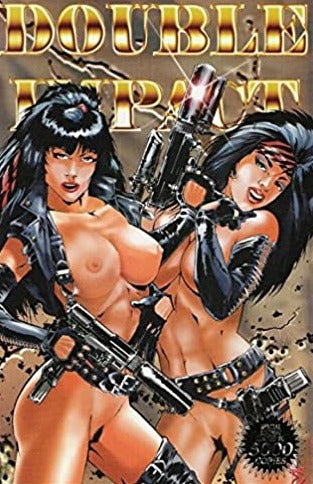 DOUBLE IMPACT # 1 NUDE SPECIAL EDITION LIMITED TO 5000 COPIES HIGH IMPACT COMIC BOOK 2000