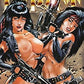 DOUBLE IMPACT # 1 NUDE SPECIAL EDITION LIMITED TO 5000 COPIES HIGH IMPACT COMIC BOOK 2000