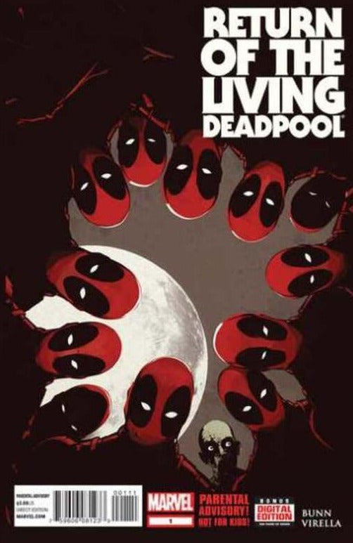 RETURN OF THE LIVING DEADPOOL # 1  MARVEL COMICS PARENTAL ADVISORY 2015