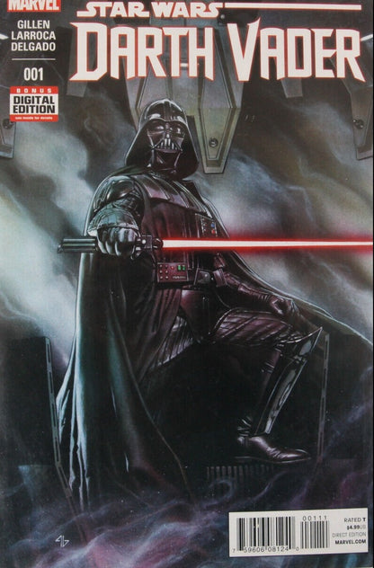 STAR WARS DARTH VADER  # 001 MARVEL COMIC BOOK  2015