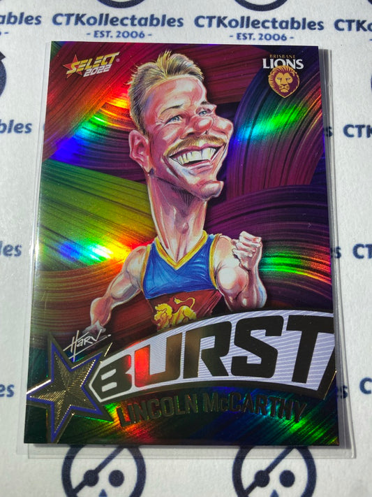 2022 AFL Footy Stars Starburst Paint - Lincoln McCarthy SBP7
