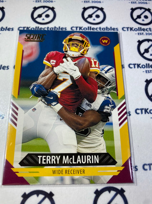 2021 NFL Score Gold Base Terry Mclaurin Washington #81