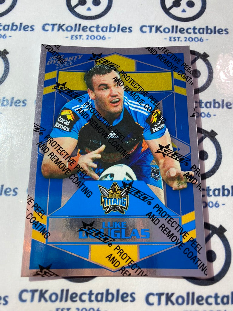 2012 NRL Select Dynasty Silver Parallel #SP56 Luke Douglas Titans