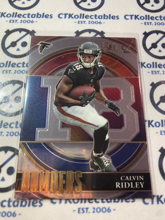 2021 NFL Panini Select Calvin Ridley Numbers #Sn-23 Falcons
