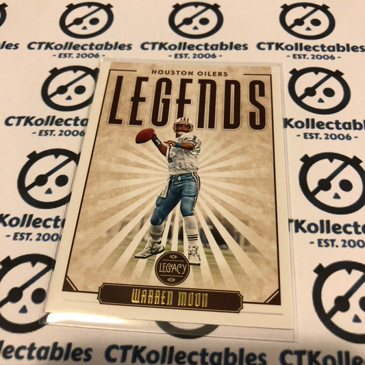 Warren Moon "LEGENDS" #129 2020 NFL Legacy