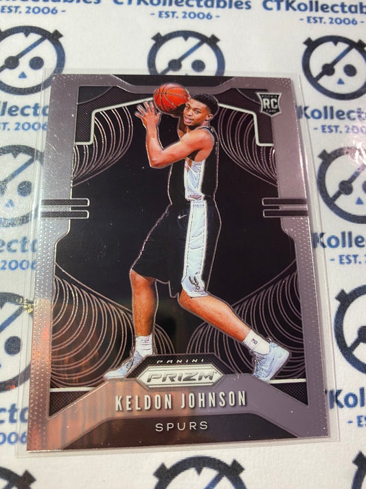 2019-20 Panini NBA Prizm Keldon Johnson Rookie Card RC #273 Spurs