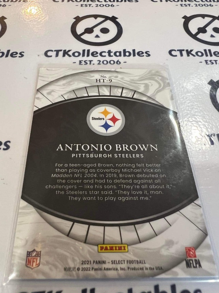 2021 NFL Panini Select Antonio Brown Hidden Talents #HT-9 Steelers