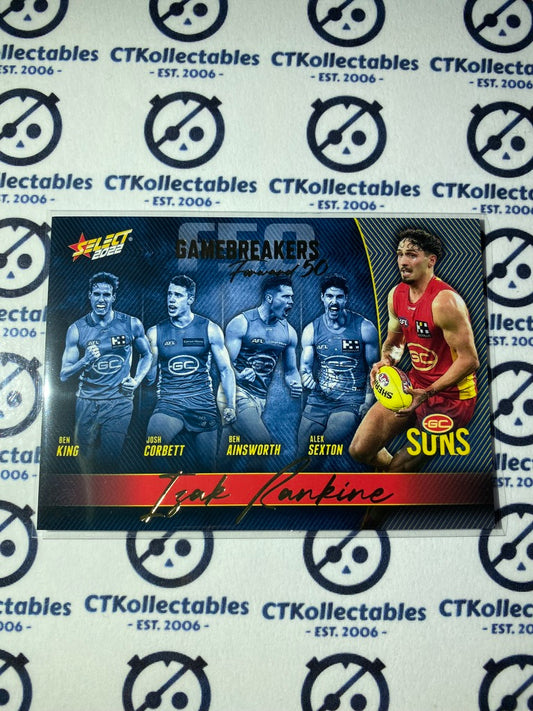 2022 AFL Footy Stars Gamebreakers Forward 50 - Isak Rankie GB44