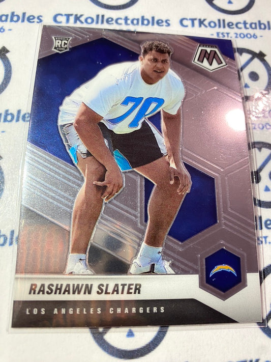 2021 Panini NFL Mosaic Rashawn Slater rookie card base #371 Chargers