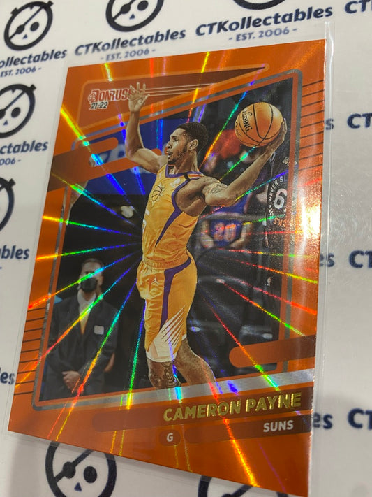 2021-22 NBA Donruss Orange Laser Cameron Payne #147 Suns