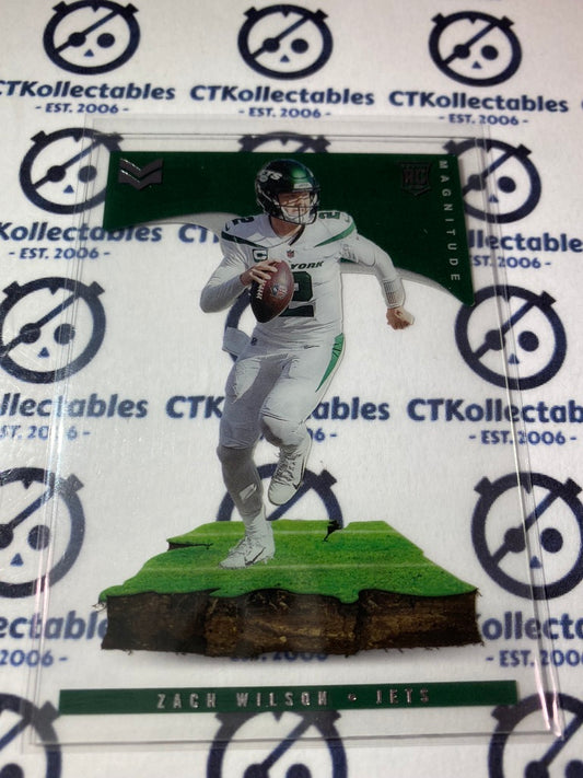 2021 NFL Chronicles Magnitude Stars & Stripes Zach Wilson RC #MAG-2 Jets