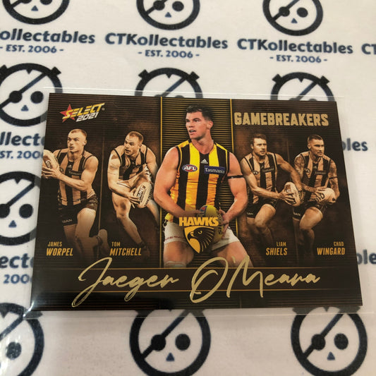 2021 AFL Footy Stars Gamebreakers Jaeger O'Meara GB47 Hawks