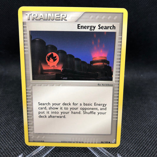 Energy Search Base #86/100 EX Crystal Guardians Pokemon Card