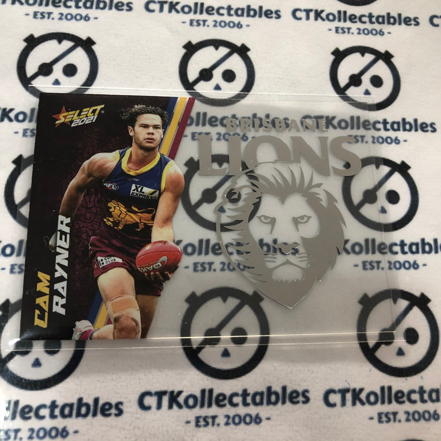 2021 AFL Footy Stars Club Acetate Cam Rayner #CA7 Lions