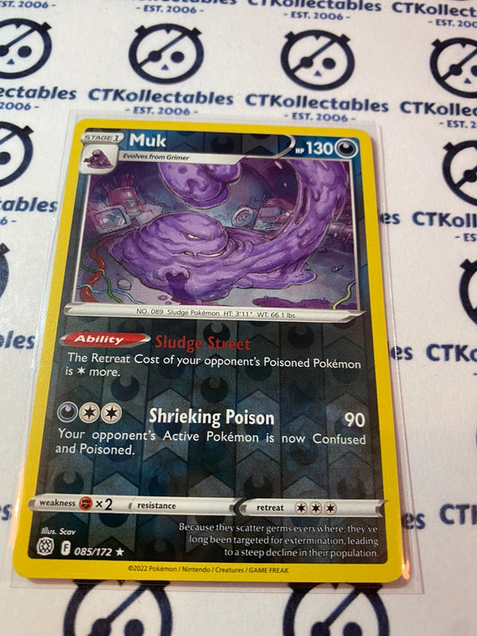 Muk #085/172 Reverse Holo Pokémon Card Brilliant Stars