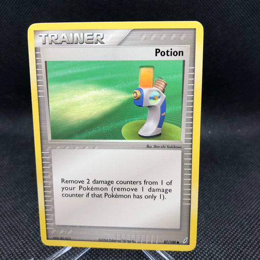 Potion Base #87/100 EX Crystal Guardians Pokemon Card