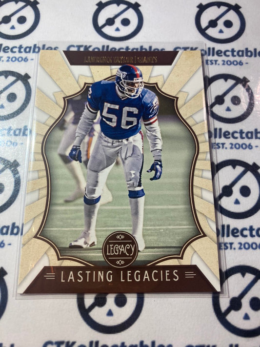 2019 NFL Panini Legacy Lawrence Taylor Lasting Legacies #LL-LT Giants