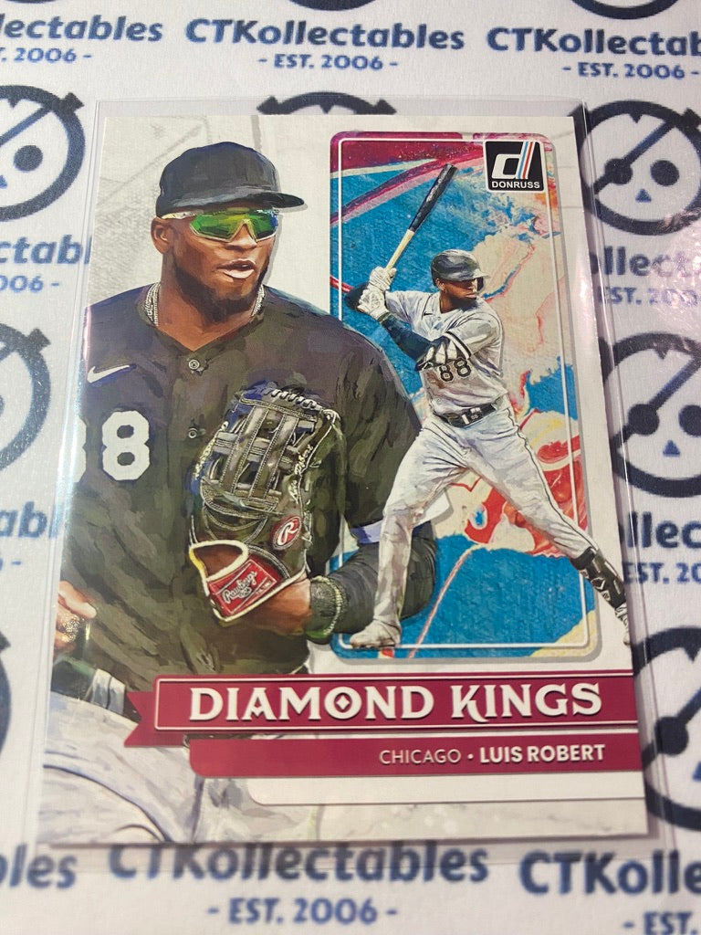 2022 Panini Donruss Baseball Diamond Kings #6 Luis Robert Chicago