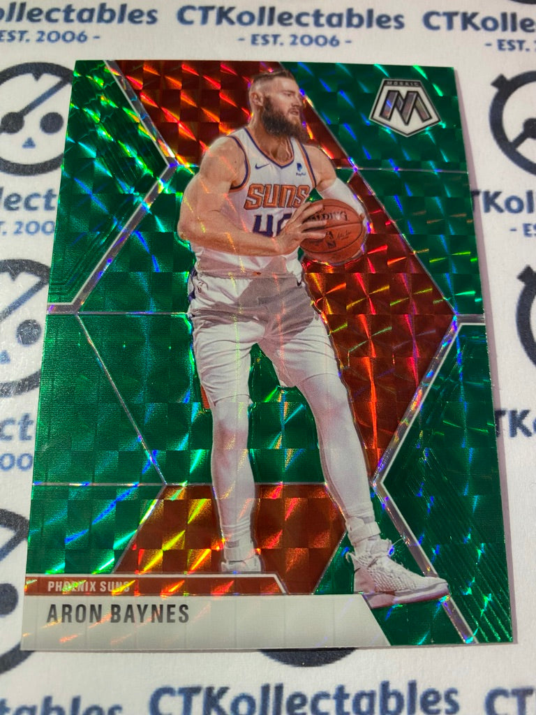 2019-20 NBA Mosaic Aron Baynes Green prizm #178 Suns