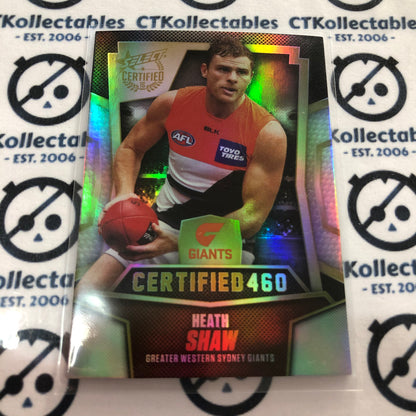 2016 AFL Select Certified 460 Heath Shaw #157/460 #C110