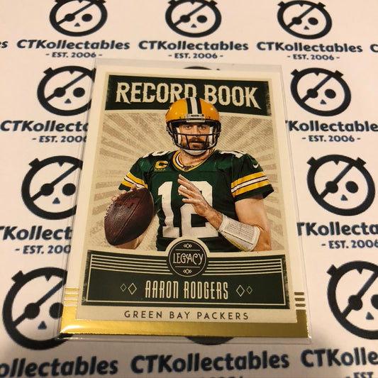 Aaron Rodgers RECORD BOOK #RB-AR 2020 NFL Legacy